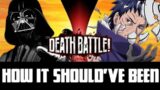 How Darth Vader VS Obito Uchiha (DEATH BATTLE!) Should've Been