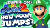 How Many Jumps Does it Take to 100% Super Mario Galaxy 2?