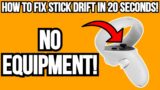 How To FIX Oculus Stick DRIFT In 20 Seconds FOR FREE! #Shorts