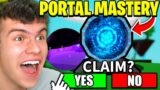 How To Get The PORTAL MASTERY + ASTRUM DEUS BADGE In Roblox ABILITY WARS! ALL KEY LOCATIONS!