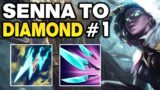 How to Play Senna ADC in Low Elo – Senna Unranked to Diamond #1 | League of Legends