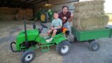 Hudson finds a new Kids Tractor | Tractors for kids