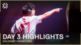Huge Upset And An Americas vs EMEA Playoff Duel | VALORANT Champions Day 3 Highlights