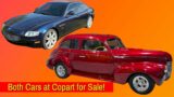 I'm Selling my 1940 Chevy and my 2009 Maserati Quattroporte at Copart