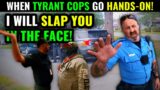 ID REFUSAL & I Don't Answer Questions! Tyrant Cops Go Hands ON! Unlawful Orders Compilation