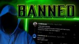 IT HAPPENED,  WE KNEW IT WOULD, FIRST STREAMER BANNED.