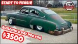 ITS FINISHED! TURBO RAT ROD FOR $3500! START TO FINISH BUILD! CHASSIS SWAP, AIR BAGS FOR CHEAP!
