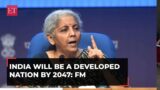 India focusing on 4 'I's to become a developed country by 2047: Nirmala Sitharaman