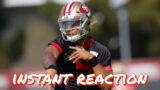 Instant Reaction to Day 18 of 49ers Training Camp