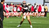 Instant Reaction to Day 2 of the 49ers-Raiders Joint Practices