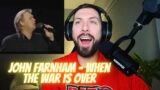 John Farnham – When The War Is Over (LIVE: The Last Time Concert 2003) REACTION