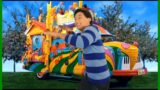 Josh Singing The Mailtime Song With The Hoobmobile