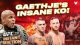 Justin Gaethje knocks out Dustin Poirier at UFC 291, wins BMF belt | Daniel Cormier Instant Reaction