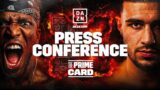 KSI VS. TOMMY FURY LAUNCH PRESS CONFERENCE