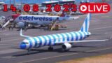 LIVE From Madeira Island Airport 14.08.2023