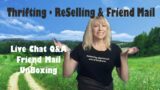 LIVE  Q & A Chat  and Friend Mail UnBoxing