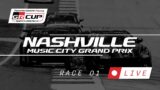LIVE | Toyota GR Cup North America Race 1  | Nashville Music City Grand Prix  2023