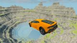 Lamborghini Huracan vs Leap of Death | BeamNG.drive
