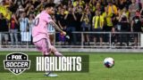 Lionel Messi, Inter Miami go through INTENSE penalty shootout vs. Nashville SC in MLS Leagues Cup