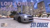 Lofi hip hop // Lonely Night // Relaxing Beats // STI Cruise in city