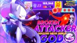 MEWTWO Y IS TRULY THE BROKEN ATTACKER GOD WITH THIS INSANE GOD STRIKE META BUILD!!! | Pokemon Unite
