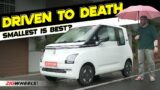 MG Comet Drive To Death | Smallest EV Car Tested | ZigWheels.com