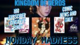 MONDAY MADNESS 100 SUBSCRIBER CELEBRATION  SHOW PLUS GIVEAWAY#subscribe #comics #like