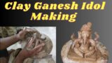 Making Clay Ganesh Idol/Terracotta Art/How to make Clay Idol/Clay Idol Making Video/Shree Ganesh