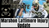 Marshon Lattimore Injury Update