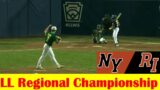 Massapequa, NY vs Smithfield, RI Baseball Highlights, 2023 Little League Regional Championship