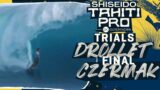 Matahi Drollet vs Eimeo Czermak FINAL HEAT REPLAY of SHISEIDO Tahiti Pro pres by Outerknown Trials