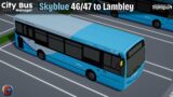 Might Need to Change How Routes Are Built | Sky Blue Route 46/47 City Bus Manager