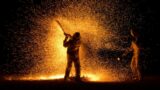 Molten Steel Exploding at 10,000fps – The Slow Mo Guys