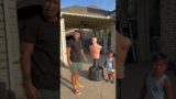 Mom catches dad teaching son how to fight #shorts