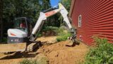 Mongo Tilt bucket to the rescue! DIY level gravel pad for HVAC Heat pump/Air Conditioner unit