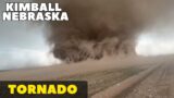 Monster dusty Tornado southwest of Kimball, Nebraska – June 28, 2023