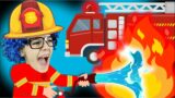 Mr. Fireman To The Rescue | Little MeeWow Super Kids Songs