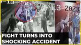 Mumbai Man Crushed Under Train, Fell On Track After Being Hit In A Fight, Horror On CCTV