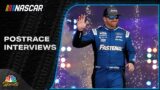 NASCAR Cup Series POSTRACE INTERVIEWS: Cook Out 400 | 7/30/23 | Motorsports on NBC