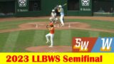 Needville, Texas vs El Segundo, CA Baseball Highlights, 2023 Little League World Series Semifinal