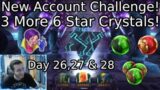 New Account Challenge Day 26, 27 And 28 Recap! Another Duped 6 Star Champion! | MCOC