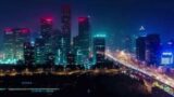Night time city lights @PandaLoFibeats