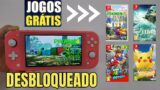 Nintendo Switch LITE  "Mod Chipado" com tudo liberado pra sempre !!! zeldinha com legendas