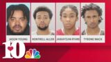 Officials: Four people charged in connection to body found near Concord Greenway on July 30