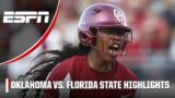 Oklahoma beats Florida State to win 3rd straight national title | Women’s College World Series