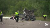 One person confirmed dead after rollover crash this afternoon