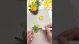 Part 1: Paper Flower Winter Aconite #paperflower #cricut