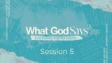 Pastor Josh Blevins | What God Says | Separation of Church & State | Session 5