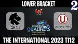Qhali vs Universitario Game 2 | Bo3 | Lower Bracket SA Qualifier The International 2023