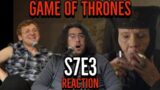 RIP THE G.O.A.T.!! | Game of Thrones S7E3 | The Queen's Justice | REACTION